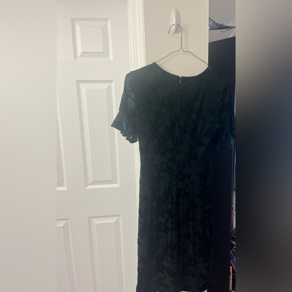 Calvin Klein green satin dress - Picture 5 of 6